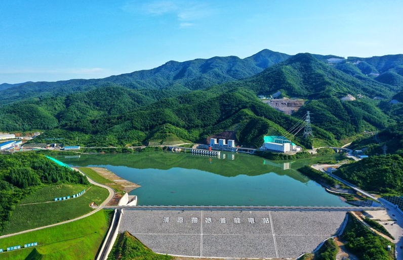 清原抽水蓄能電站。清原縣委宣傳部供圖