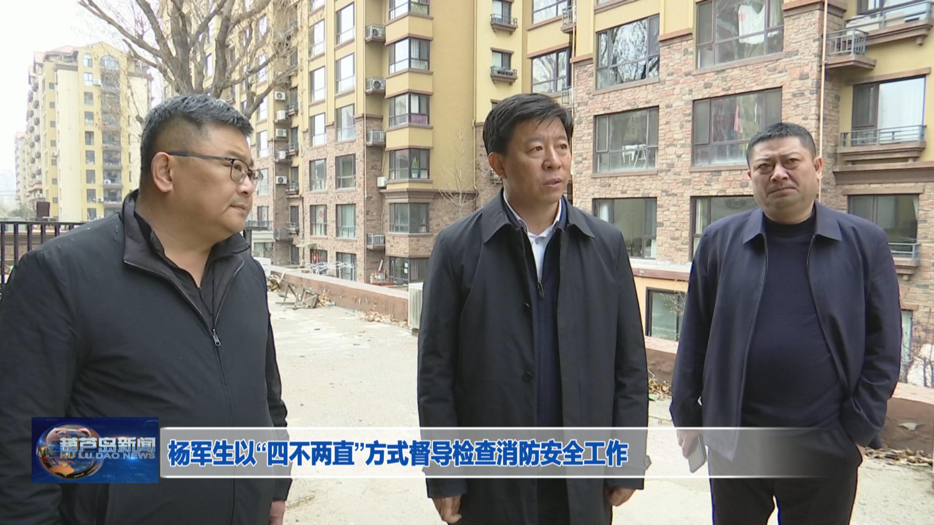 楊軍生以“四不兩直”方式督導(dǎo)檢查消防安全工作